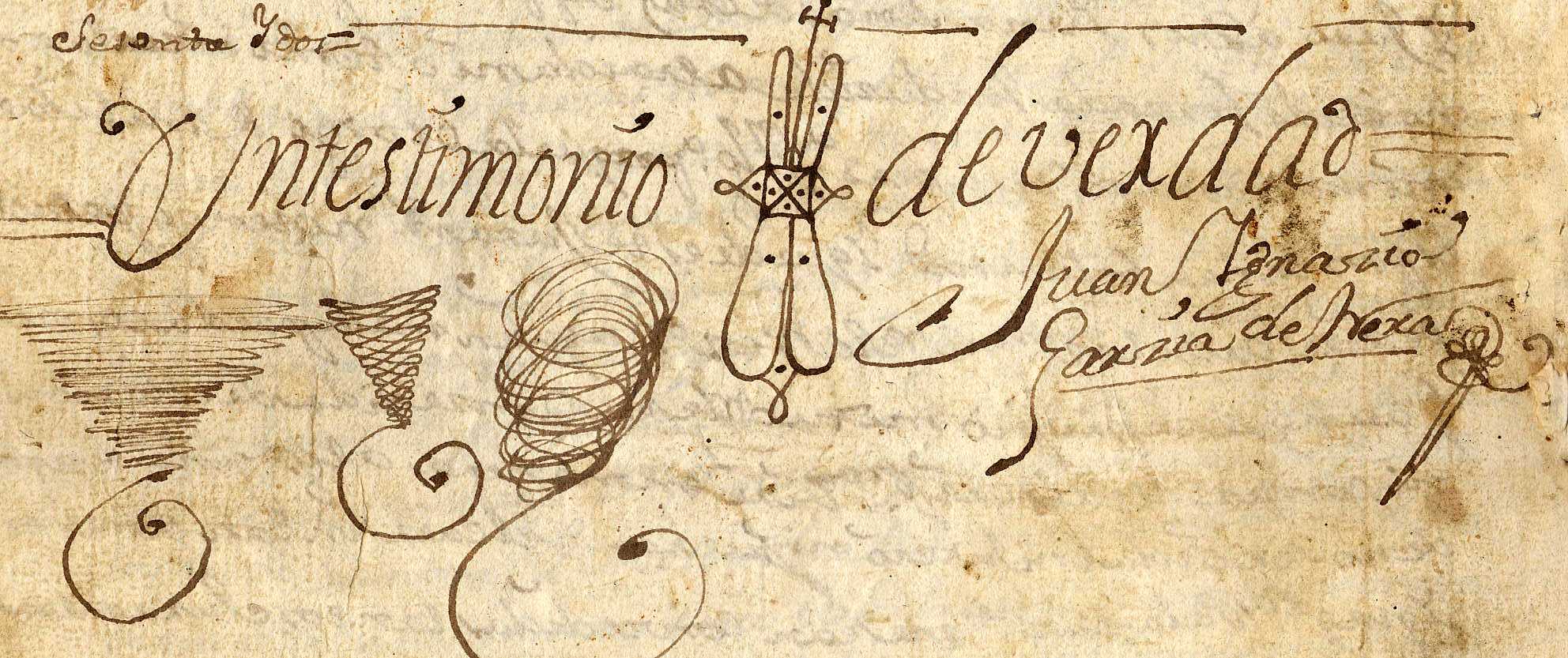 Firma de Juan Ignacio García de Nera