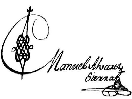 Firma de Manuel Álvarez Sierra